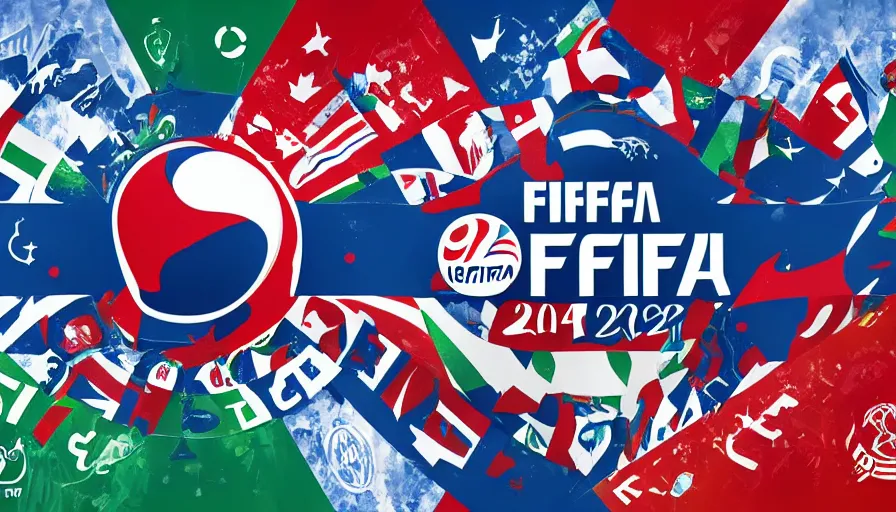 Image similar to fifa world cup 2 0 2 6 in canada, mexico and usa, logo concept, hyperdetailed, artstation, cgsociety, 8 k