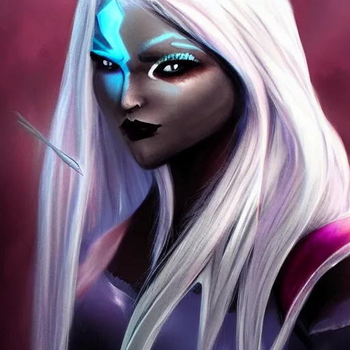 Image similar to Female drow fighter