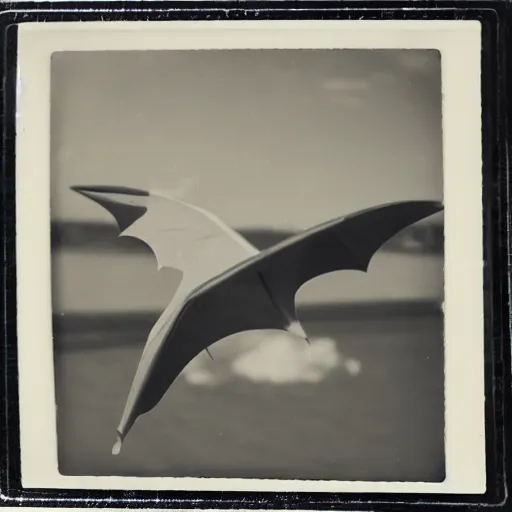 Image similar to 1 9 5 0 s polaroid picture of dragonair