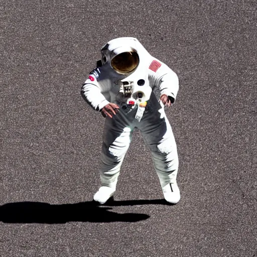 Image similar to cristiano ronaldo as astronaut