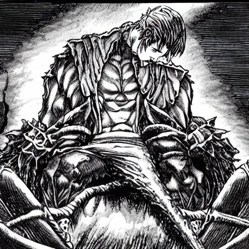 Image similar to the end of the world by kentaro miura