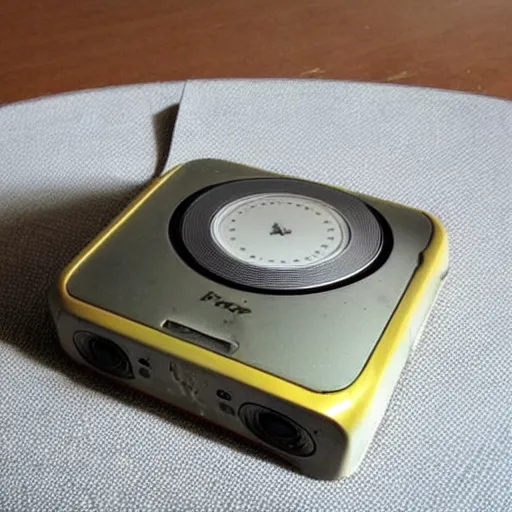 Image similar to eBay photo of a vintage iPod from the 1970s, 1975