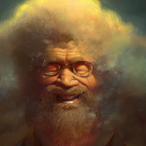 Prompt: dmt machine bob ross, hyperspace, huggy wuggy from poppy playtime video game, fullbody, ultra high detailed, oil painting, greg rutkowski, charlie bowater, yuumei, yanjun cheng, unreal 5, daz, hyperrealistic, octane render, rpg portrait, dynamic lighting, fantasy art, beautiful face