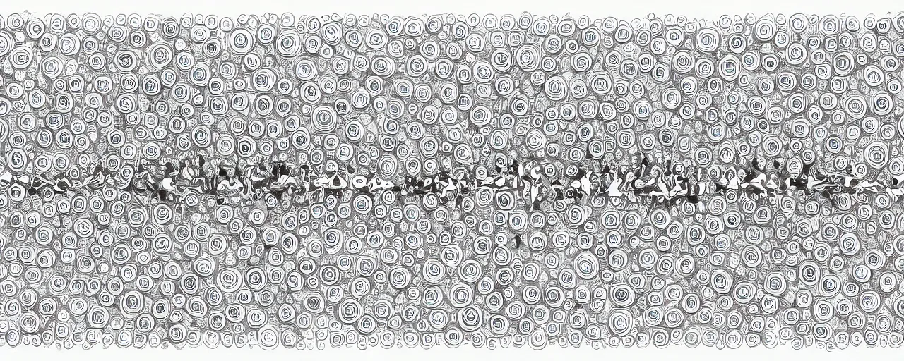 Image similar to symmetry! portrait of multiple humans meeting, humans scientific intelligences, mooc, organic and intricate, elegant, highly detailed, concept art, smooth lines, sharp focus, lineart, illustration, shadows, penned with thin coloured pens on white, 8 k