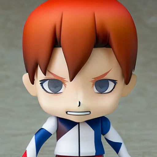 Image similar to a david bowie nendoroid, product shot