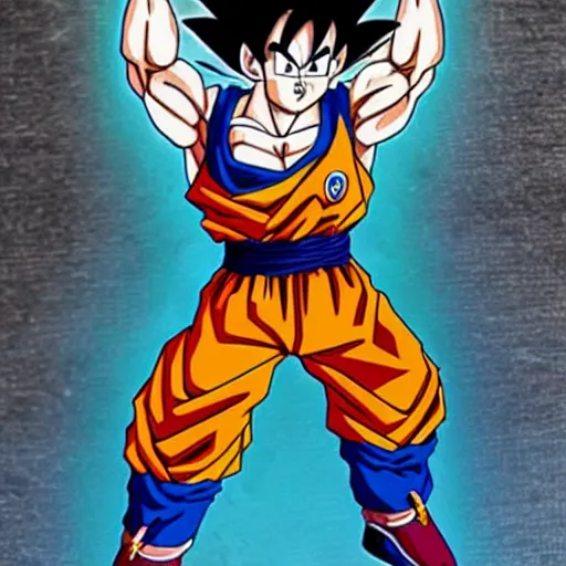 Image similar to goku