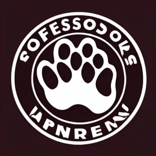 Prompt: Professional logo. Cat paw holding a coin. Pictorial logo, professional design.