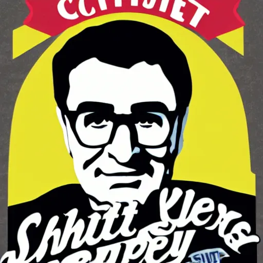 Image similar to schitts creek eugene levy, sticker - art, svg vector, adobe - illustrator