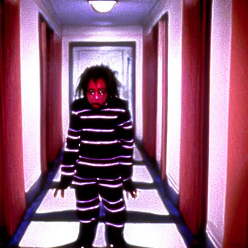 Image similar to Beetlejuice , film still from the movie The Shining