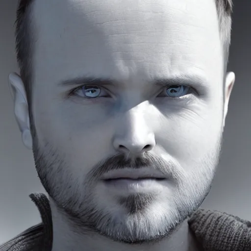 Prompt: Aaron Paul extraterrestrial aliens, photo realism, realistic, 8k, artstation, cg soceity, national geographic, award-winning photgraphy, bad breaks and breaking badly, galactic modifier