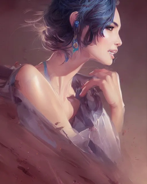 Image similar to Olivia culpo Stanley Artgerm Lau, WLOP, Rossdraws, James Jean, Andrei Riabovitchev, Marc Simonetti, Yoshitaka Amano, digital art, artstation