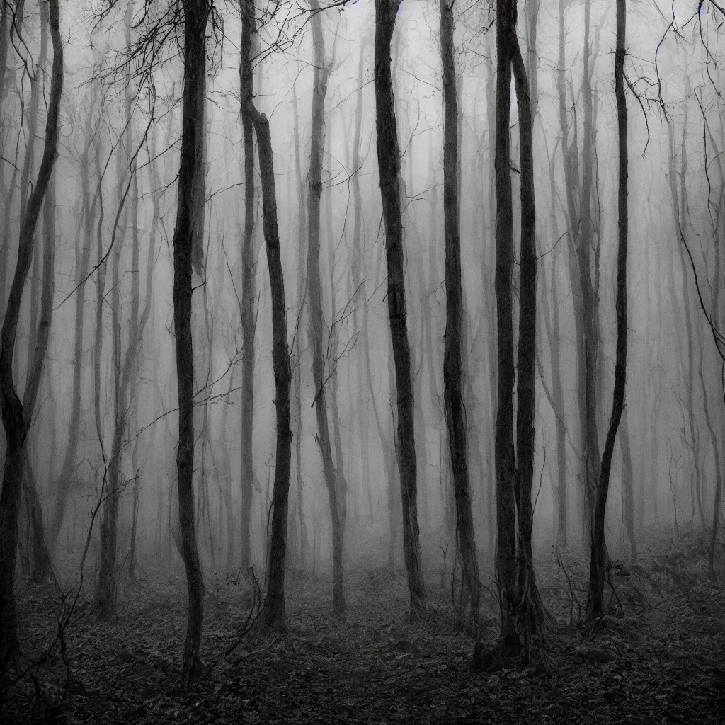 Image similar to Dark and macabre forest