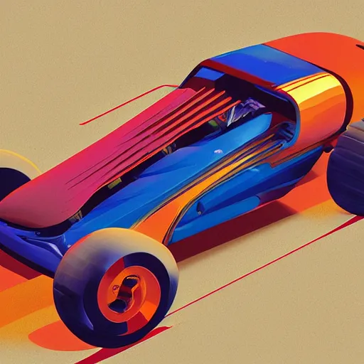 Image similar to isometric hotrod drag racer, extended front axle, large back wheels, concept art by petros afshar and christopher balaskas and marius borgeaud and kiliain eng, well proportioned, highly detailed