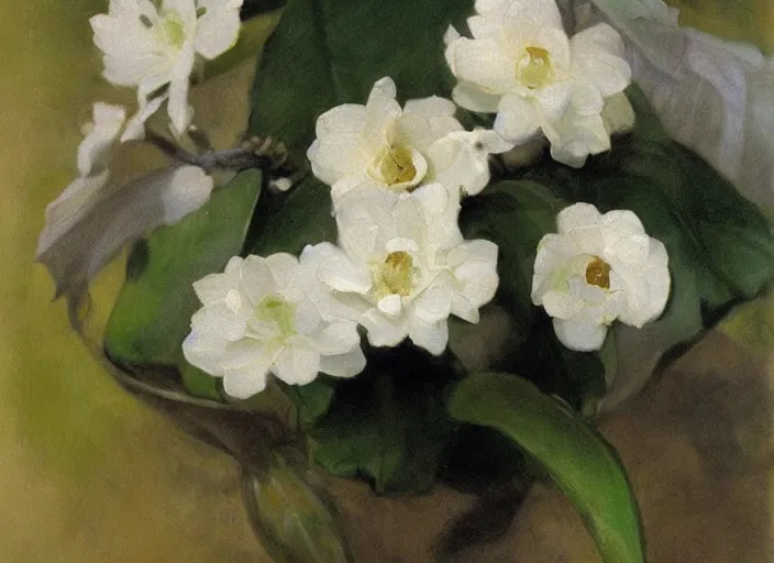 Image similar to hyperrealism, erudite detail. ambient occlusion. botanical office study by anders zorn, oil painting.