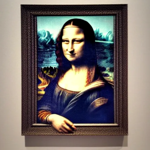 Image similar to mona lisa in avengers : endgame