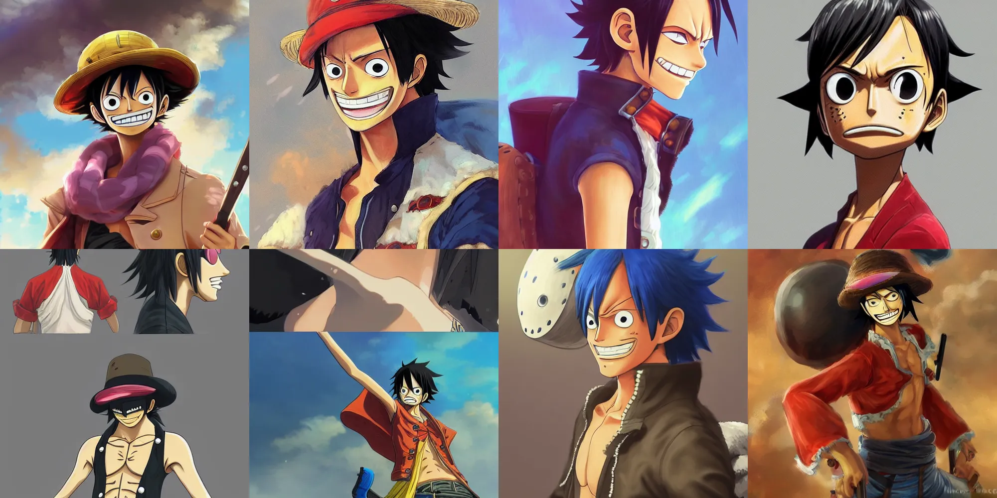 REACT Style Luffy Nika (One Piece), Deus-Sol, TrapHits