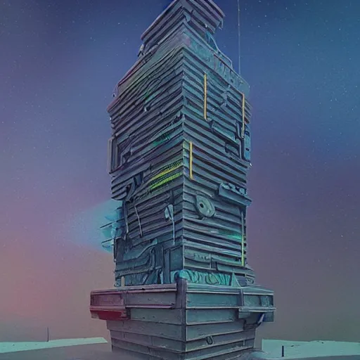 Image similar to art by bill mayers, beeple, concept art, surrealist, end of time