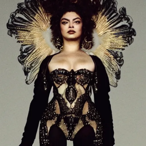 Image similar to lorde as beyonce