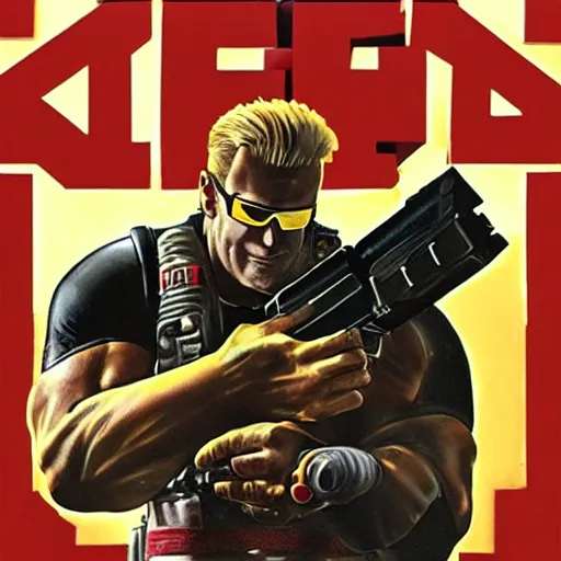 Prompt: Duke Nukem