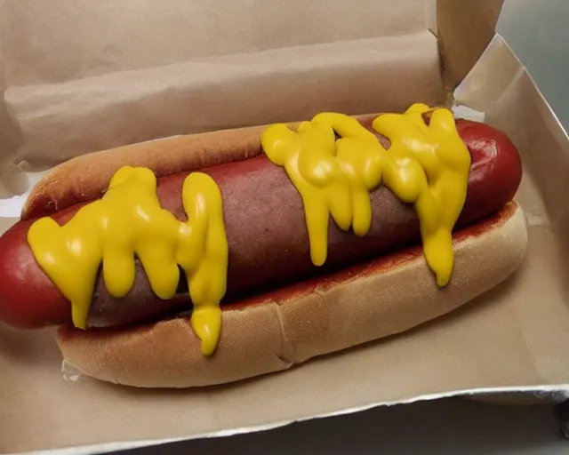 Image similar to a hotdog that looks like snoopdogg