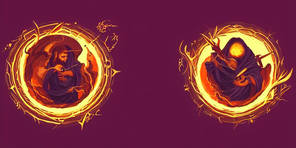 Prompt: original sin, betraying eden, defying god, minimalist logo vector art, logo design, esports, deep focus, d & d, fantasy, intricate, elegant digital painting, artstation, concept art, matte, sharp focus, illustration, hearthstone, abduzeedo