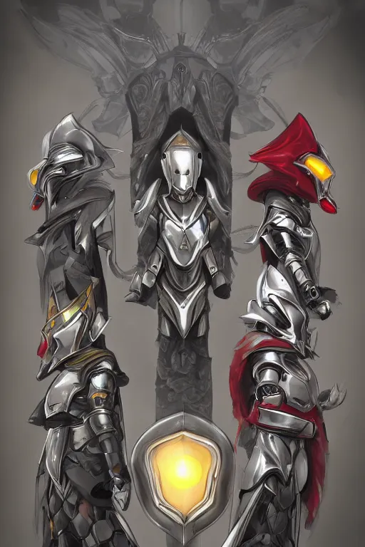 Image similar to helmet armor guardian destiny in witch queen illumination ray tracing hdr fanart arstation by sung choi robot ninja mask and eric pfeiffer and gabriel garza and casper konefal