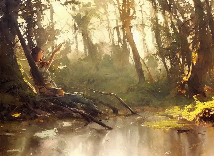 Prompt: oil painting leaf forest, close up branch, art by anders zorn, wonderful masterpiece by greg rutkowski, beautiful cinematic light, american romanticism by greg manchess, creation by tyler edlin