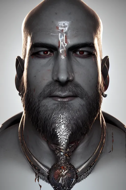 Prompt: portrait of hindu blood god, hindu concept art, cgsociety, octane render, trending on artstation, artstationHD, artstationHQ, unreal engine, 4k, 8k