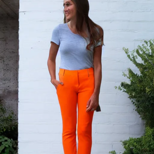 Image similar to orange pants