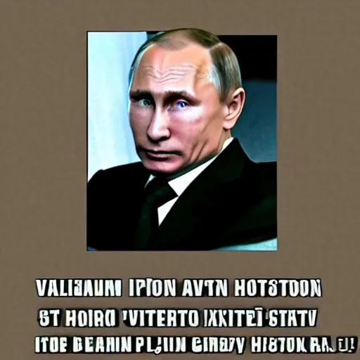 Prompt: Vladimir Putin in backrooms, creepypasta, horror