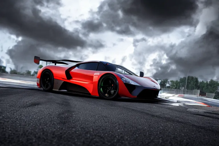 Image similar to photo wallpaper sport car gran turismo 7 forza horizon need for speed fast and furious 5 unreal engine supercar hypercar game concept car octane render, 4 khd 2 0 2 2 3 d cgi rtx style chrome reflexion global illumination ray tracing hdr arstation pixar and disney unreal