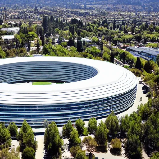 Image similar to apple headquarters, cupertino