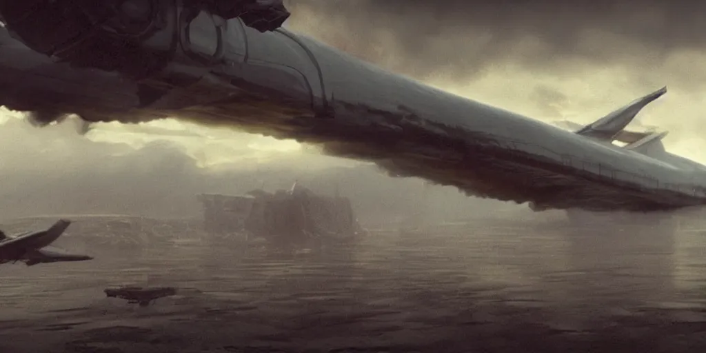 Prompt: screenshot from a renaissance airship cyberpunk cinematic masterpiece, rain, reflections, high detail, matte painting, fps, cinematography, photo, photography, 4 k, by greg rutkowski, roger deakins