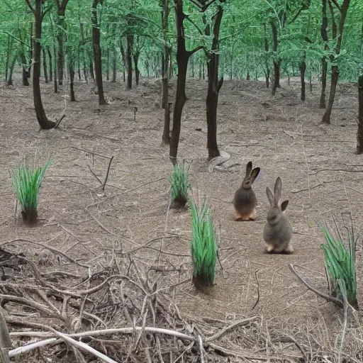 Image similar to the rabbit forest