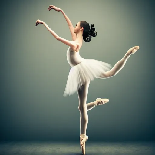 Prompt: ballerina dance in smoke, full body, two detailed legs and hands, highly detailed, photorealistic portrait, bright studio setting, studio lighting, crisp quality and light reflections, unreal engine 5 quality render