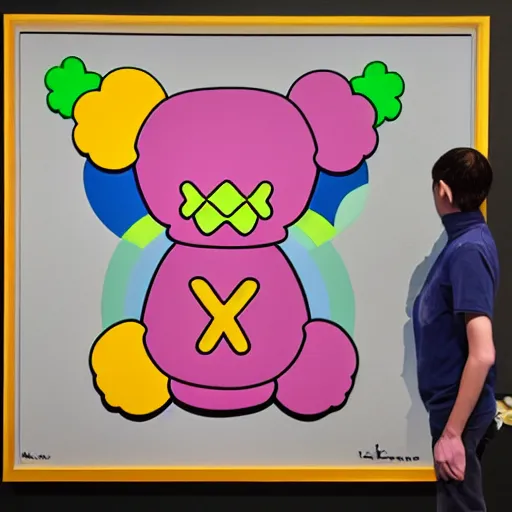 Image similar to kaws artwork