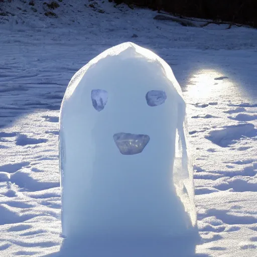 Prompt: Ice Ghost