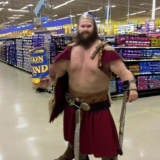 Image similar to viking at walmart