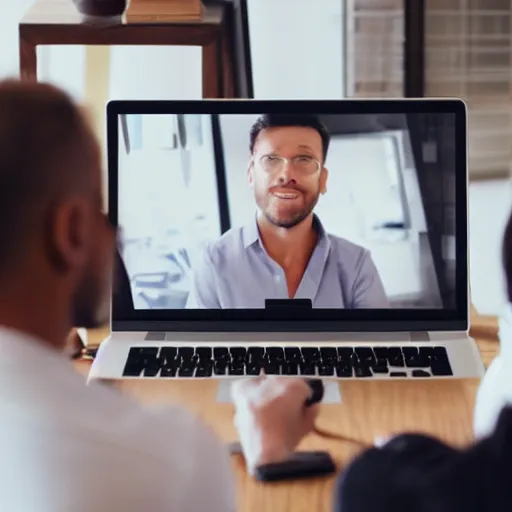 Prompt: 10 people in a video meeting trying to plan a sprint