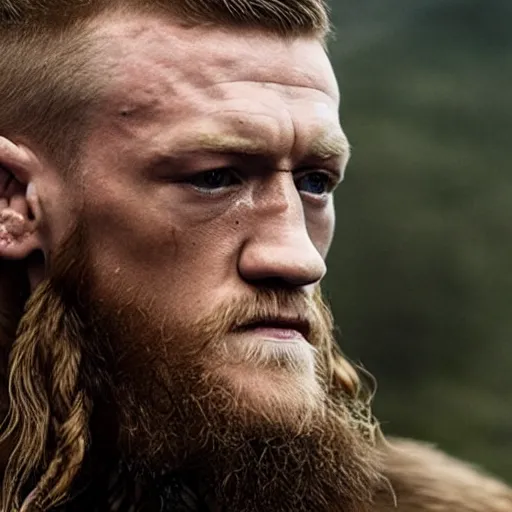 Image similar to Connor McGregor in vikings very detailed 4k quality super realistic