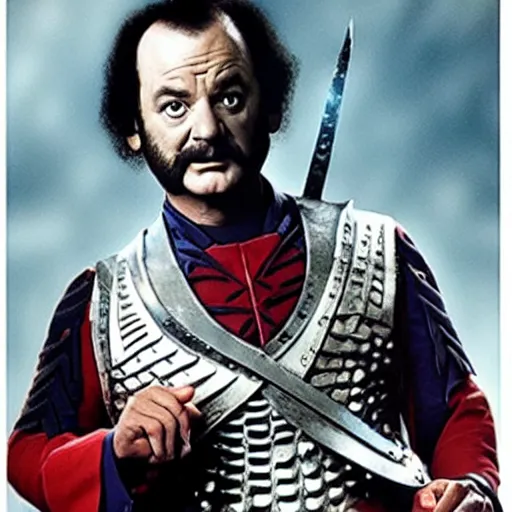 Image similar to bill murray as a klingon