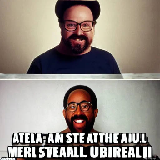 Image similar to Al Borland meets Steve Urkel