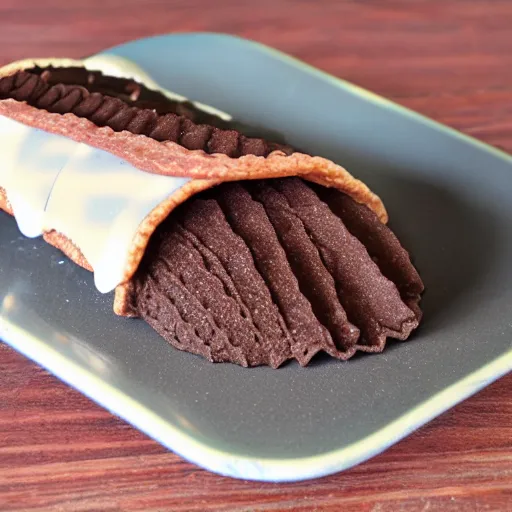 Image similar to chocolate taco