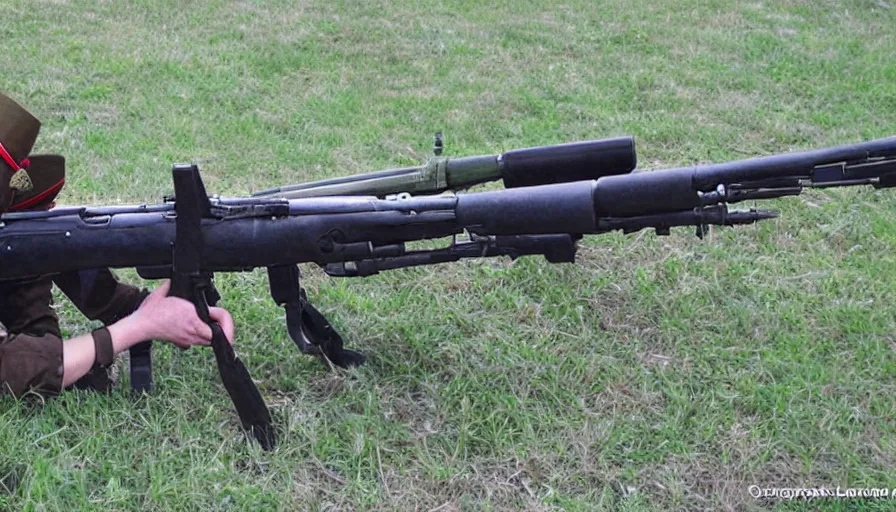 Image similar to russian machine gun