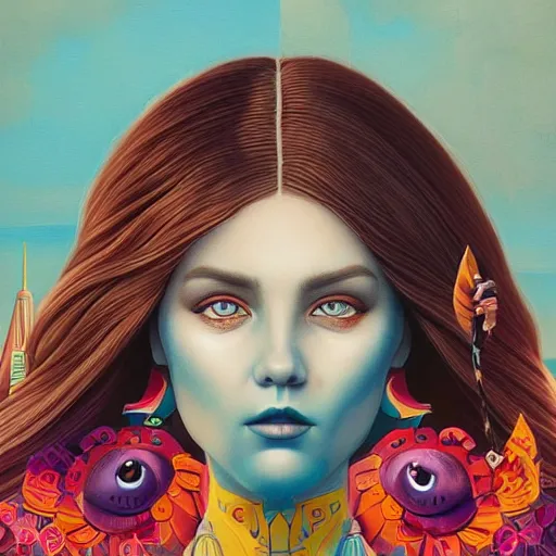 Image similar to Stockholm city portrait, Pixar style, by Tristan Eaton Stanley Artgerm and Tom Bagshaw.