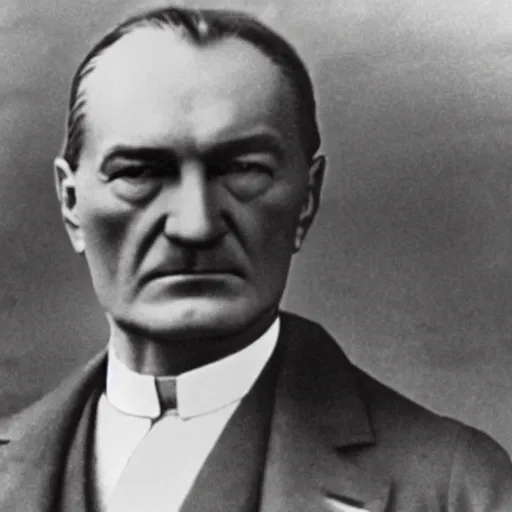 Prompt: a photo of ataturk as a very muscular man