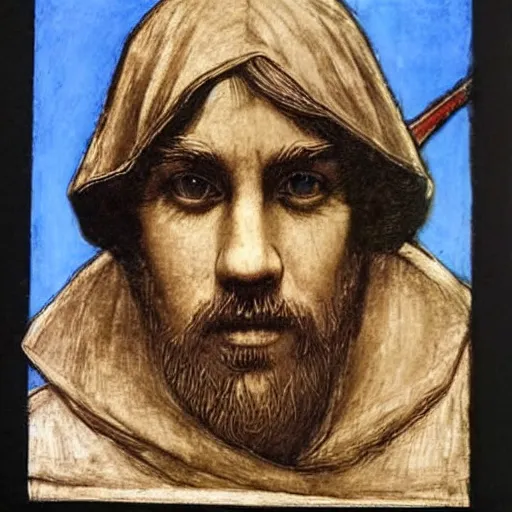 Image similar to luke skywalker by leonardo da vinci