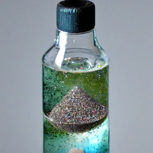 Image similar to the universe in a bottle