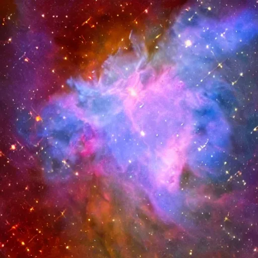 Prompt: A Hubble Space Telescope image of the Bear Nebula. 4K