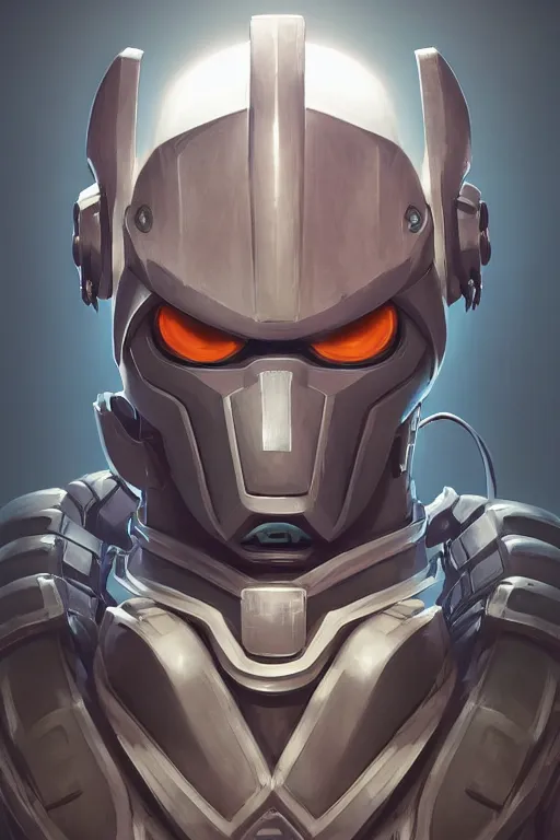 Image similar to epic mask helmet robot ninja portrait stylized as fornite style game design fanart by concept artist gervasio canda, behance hd by jesper ejsing, by rhads, makoto shinkai and lois van baarle, ilya kuvshinov, rossdraws global illumination radiating a glowing aura global illumination ray tracing hdr render in unreal engine 5